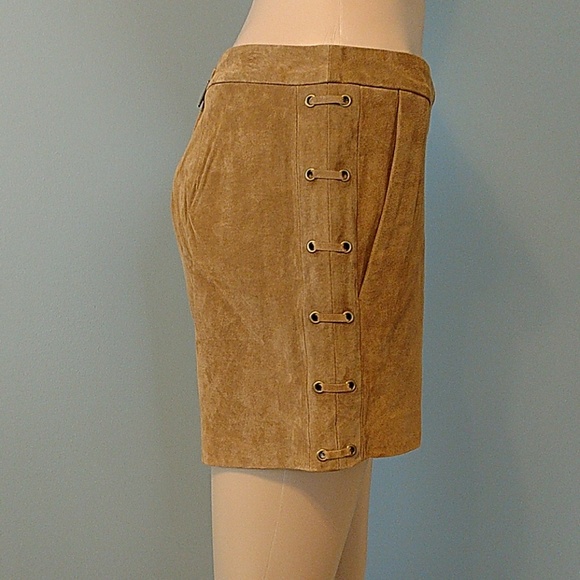 Willow and Clay Suede Shorts - Picture 3 of 6
